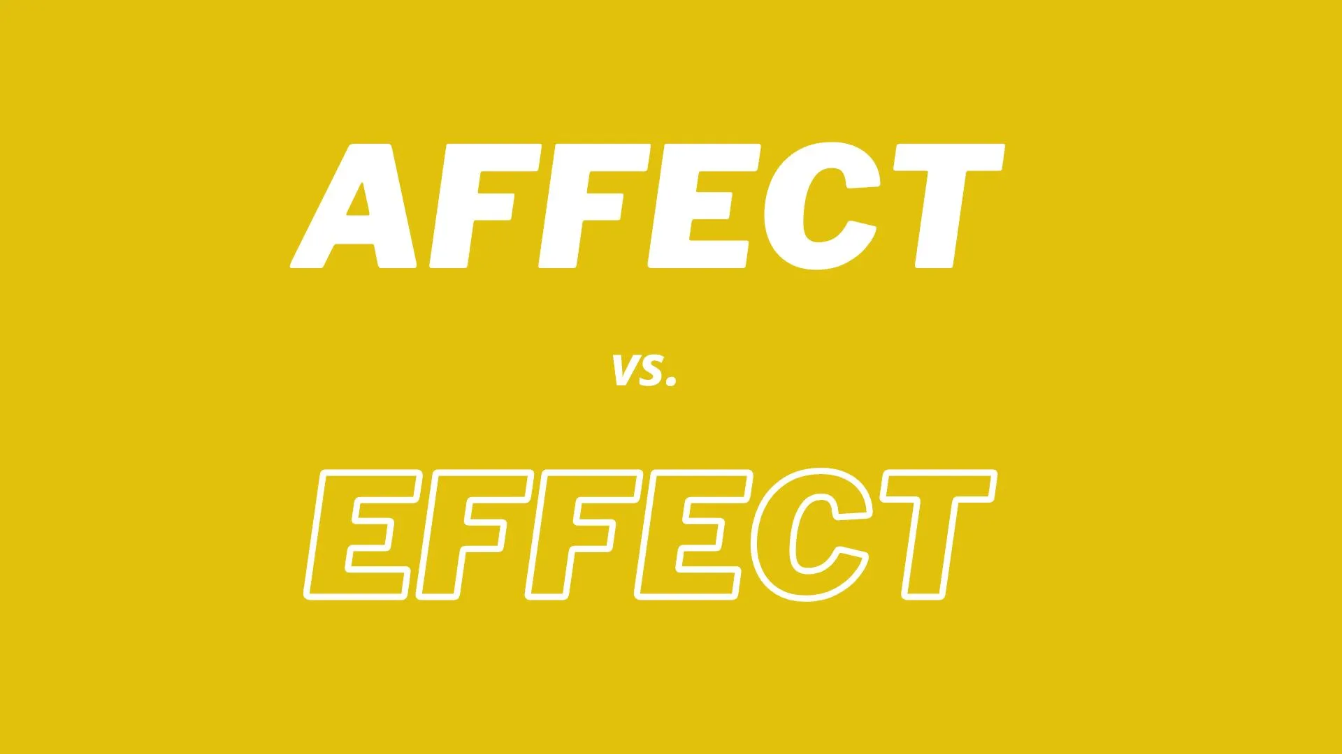 Profesor y estudiante de inglés leyendo el artículo titulado "Affect vs. Effect. What's the Difference?" en la pantalla.