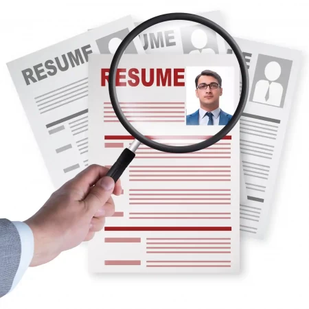 ESL lesson plan for an online class titled “Resume Language”
